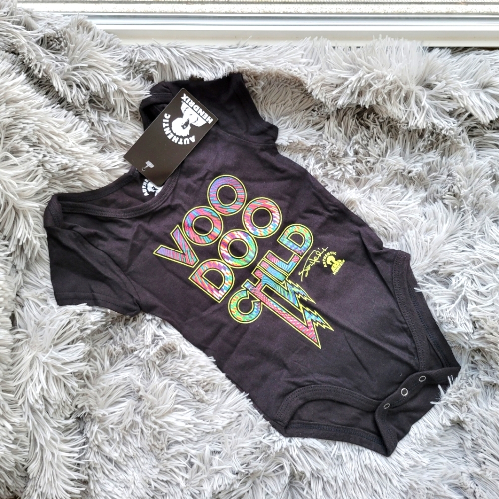 Jimi Hendrix VooDoo Child Baby Onesie | Officially Licensed